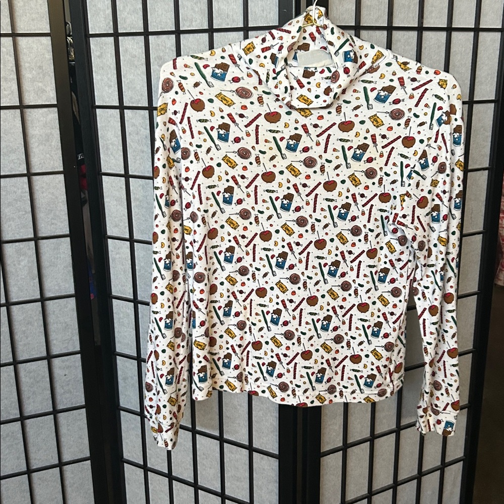 Basic Editions Whimsical Patterned Top